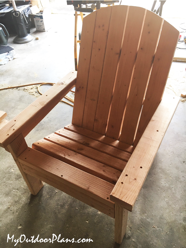How to Build a 2x4 Adirondack Chair MyOutdoorPlans Free Woodworking 
