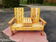 How To Build An Adirondack Bench With Table 181x136 