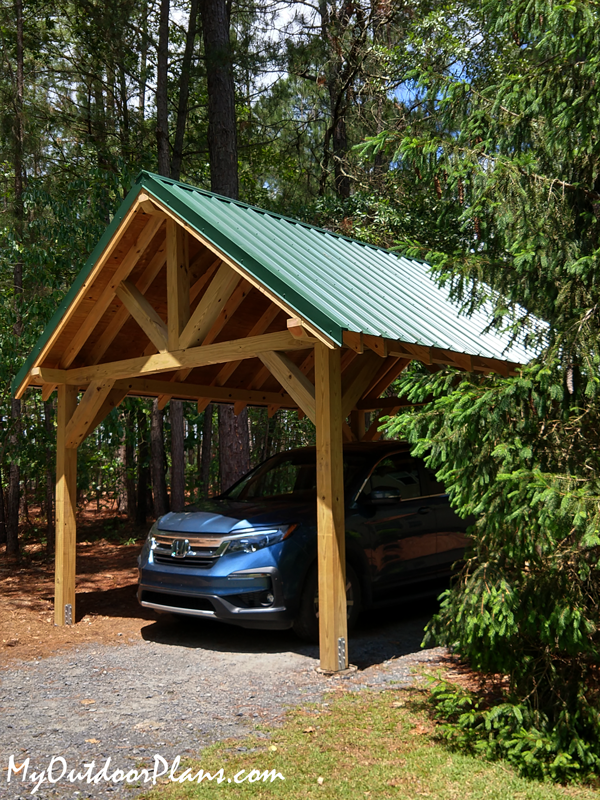 DIY 12x16 Wood Pavilion
