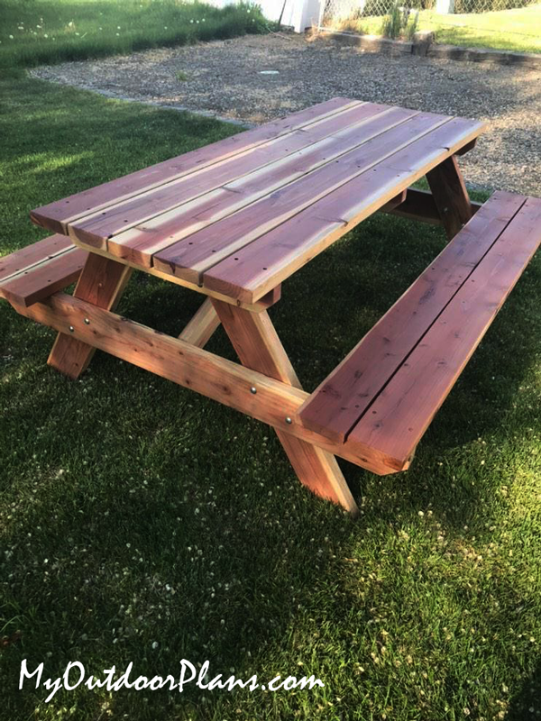 DIY-8-foot-picnic-table