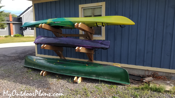 Kayak, Canoe Shed  Kayak storage, Diy kayak storage, Shed storage