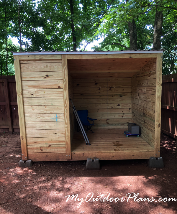 DIY Double Opening Shed Project