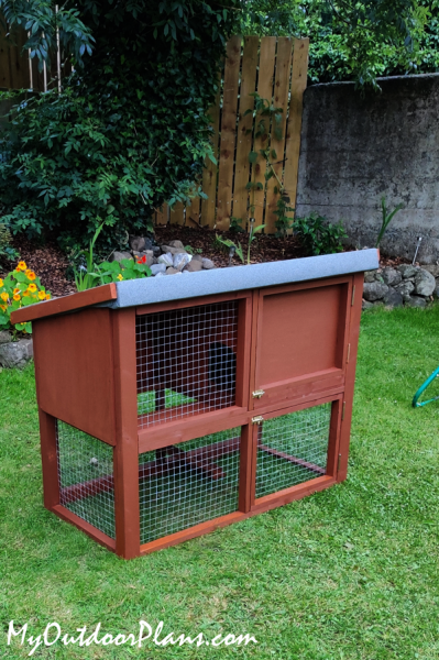 DIY Rabbit Hutch | MyOutdoorPlans | Free Woodworking Plans and Projects