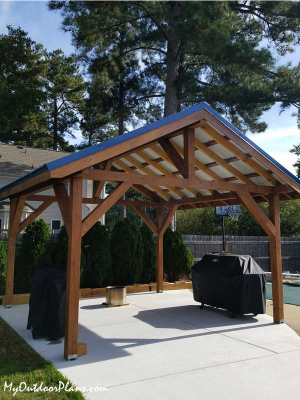 DIY Project – 14×14 Gable Pavilion