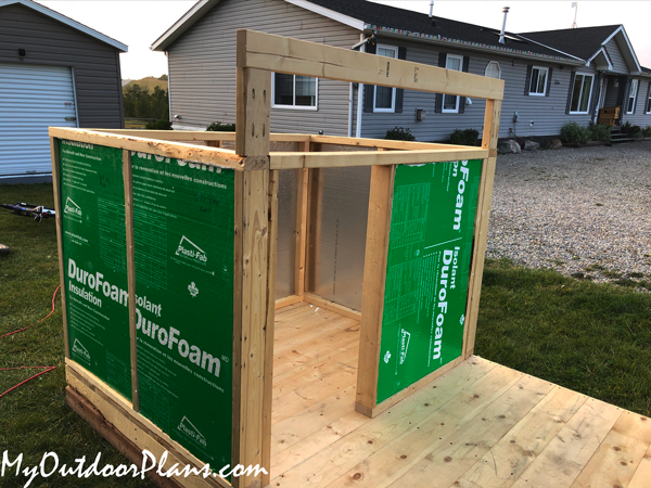 DIY Insulated Dog House with Porch