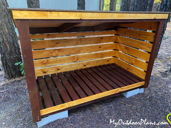 DIY Project – Firewood Shed