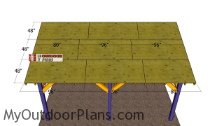 Roof-sheets---10x20-pavilion-lean-to