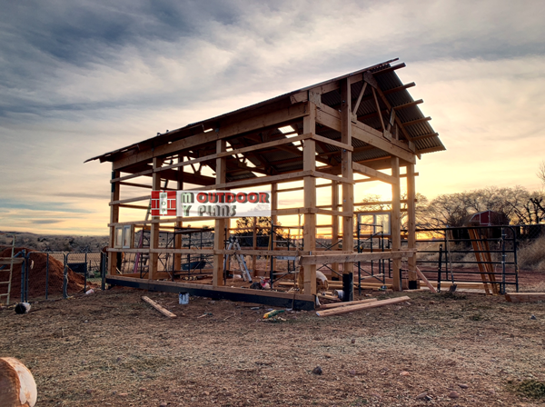 Building-a-12×25-pole-barn | MyOutdoorPlans