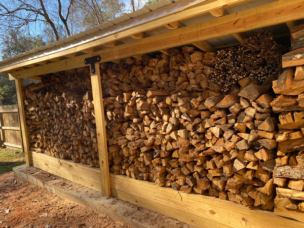 DIY Project – 4×16 3 Cord Firewood Shed