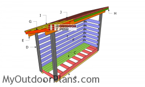 Building-a-3x10-firewood-shed