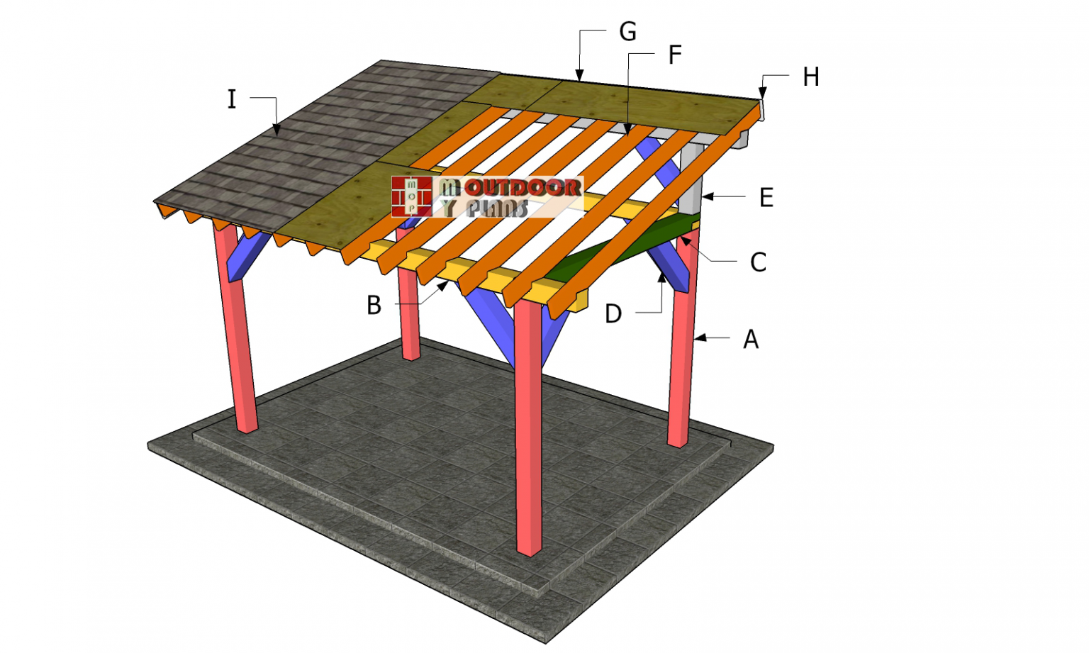 Lean to roof plans