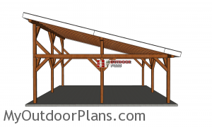 How-to-make-a-24x24-pavilion-lean-to-roof