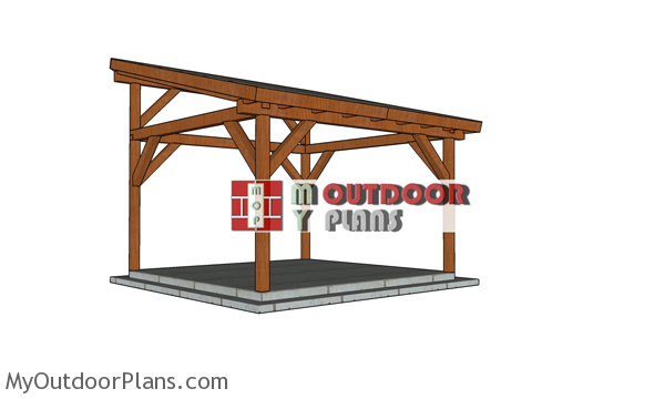 How-to-build-a-14x14-Lean-to-Pavilion