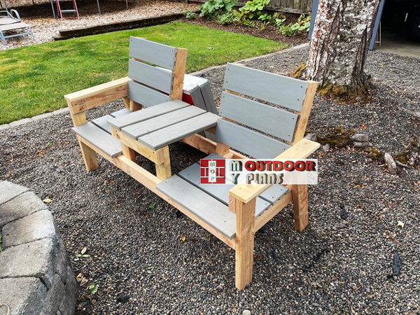 Outdoor double online chair