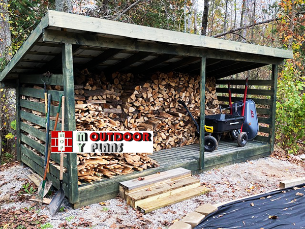 DIY Project – 8×16 Firewood Shed