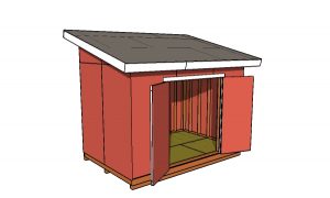 8x12 Shed - Lean to shed MOP