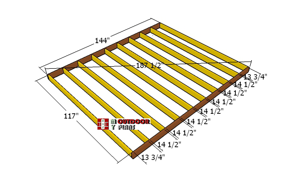 Building-a-shed-floor---10x12
