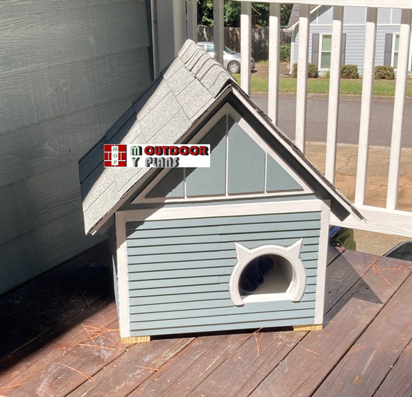 DIY Project – Outdoor Cat House