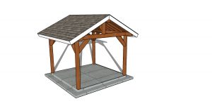 13x13 Pavilion Plans