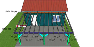Fitting-the-rafters---lean-to-patio-cover