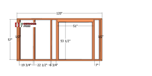 Front-wall-frame