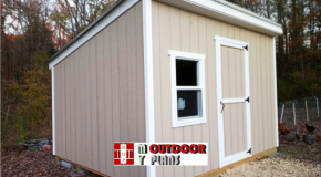 10×12 Lean to Shed – Chicken Coop