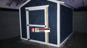 8×10 Gable Shed – DIY Project
