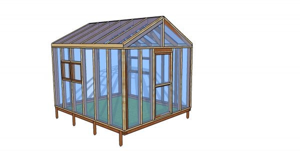 10x12 greenhouse plans
