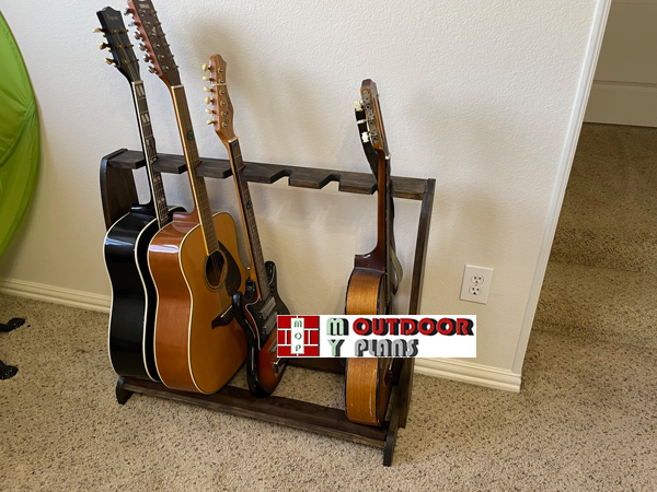 Multi Guitar Stand - DIY Project