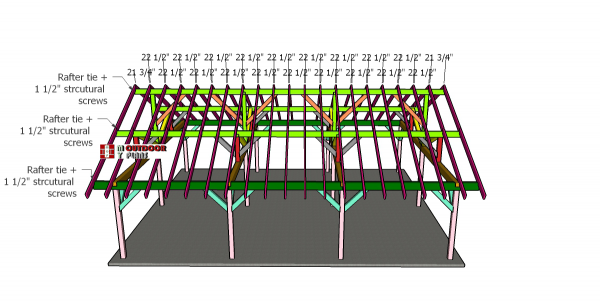 Fitting-the-rafters---30x36-gable-pavilion