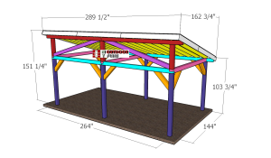 12x22-Lean-to-Pavilion-Plans---dimensions