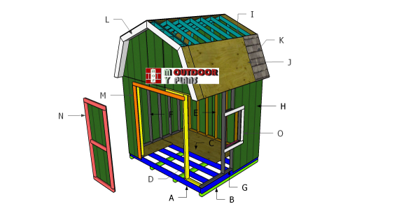Building-a-10x8-gambel-shed