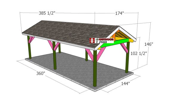 12x30-gable-pavilion-plans---dimensions