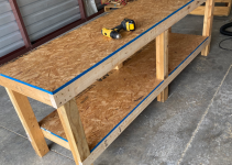 8 ft Workbench – DIY Plans