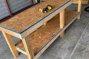 8 ft Workbench – DIY Plans