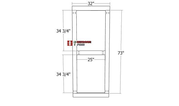 Small-shed-door-frame