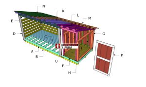 Building-a-6x16-firewood-shed
