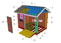 8×12 Gable Shed Roof Plans