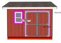 8×12 Shed Doors Plans