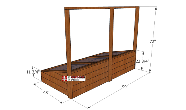 Cold-frame---overall-dimensions