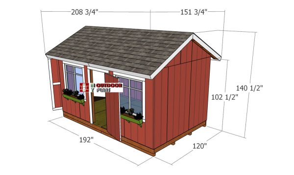 10x16-gable-shed-plans---dimensions