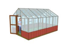 10×16 Small Greenhouse Plans – PDF Download