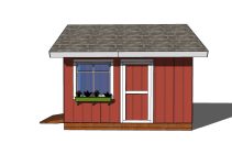 14×14 Shed Doors Plans