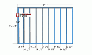 Back-wall-frame-structure