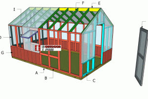10×16 Greenhouse Plans – Part 2