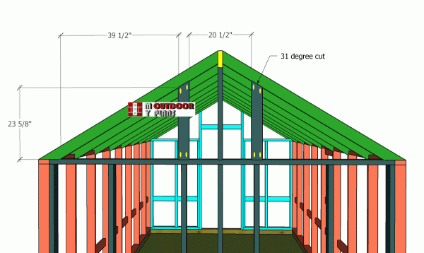 Gable-end-supports