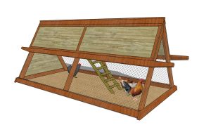 A frame chicken coop - how to