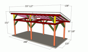 10x24-Lean-to-Pavilion-Plans---dimensions