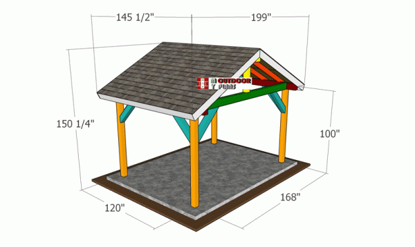 14x10-Pavilion-Plans---overall-dimensions