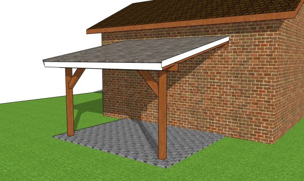10x12 lean to patio cover